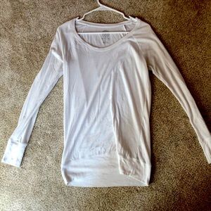 Medium white long sleeve shirt